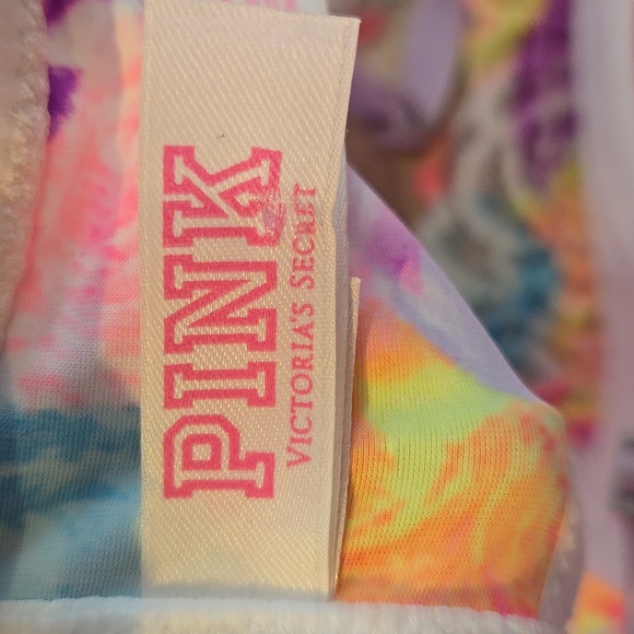 PINK Victoria's Secret Vibrant Floral Multi-Color Bustier - Picture 8 of 9